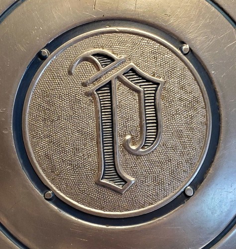 PLYMOUTH Aluminum Snap-in Wire Wheel Hubcap Hub Cap 1928-29 NICE - Picture 4 of 9
