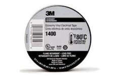3M-1400-3/4x60' Economy Vinyl Electrical Tape, Black