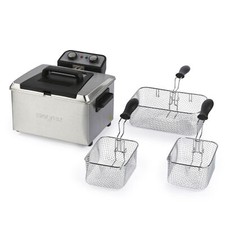 Salter Deep Fat Fryer –Includes Large & Small Cooking Baskets (Damaged