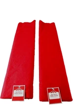 New Holiday Time Tree Skirts 48 inch Felt 2 Christmas Red Scallop Edge Round