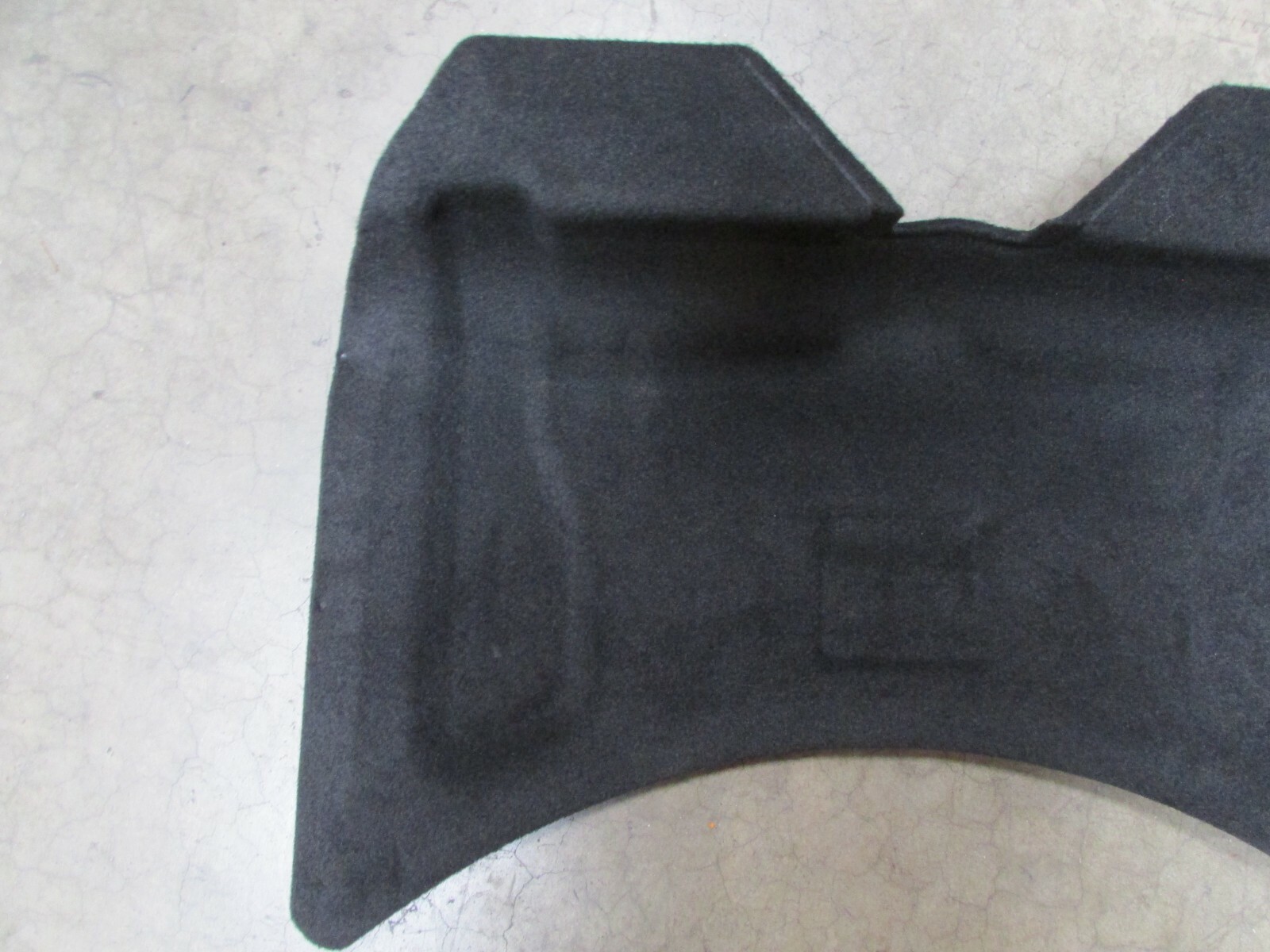 Ferrari 599 GTB, Rear Under Trunk Lid Carpet, Used P/N 68571500