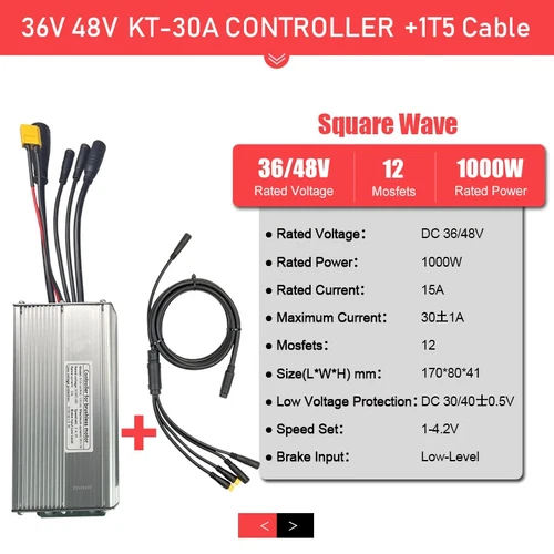 36V 250W 350W 48V 500W 750W 1000W 1500W Wasserdicht Brushless E-Bike Controller - Bild 43 von 45