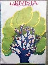 La Rivista Illustrata August 1924 Korano Appelius Avila Campari Dance Pavia Abba