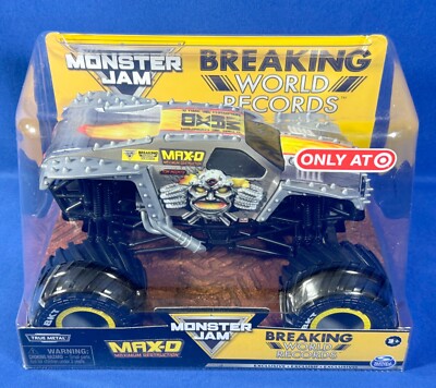 New - MAX-D Maximum - Breaking World Records 1:24 MONSTER JAM TRUCK Vehicle CAR