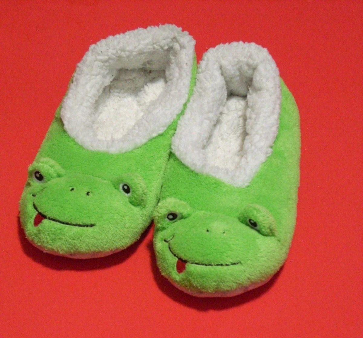 SNOOZIES Slippers Frog XL