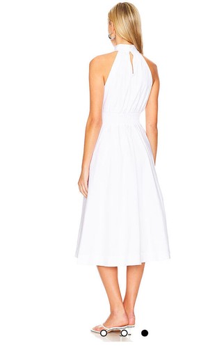 VESTIDO KINNEY BLANCO BARBA VERONICA NUEVO CON ETIQUETAS TALLA 6 - $498 - Imagen 3 de 7