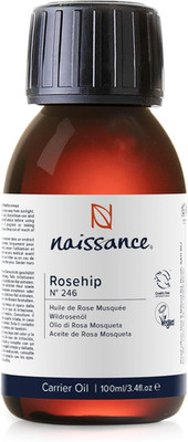 Naissance Hagebuttenöl Hagebutte (Nr. 246) 100ml - Feuchtigkeitscreme, Nährstoffe und Weichmacher