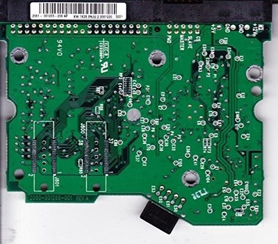 WD2500SB-01KBC0, 2061-701265-200 AF, WD IDE 3.5 Printed Circuit Board (PCB)
