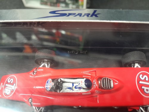 🏁 1/43 Lotus 56 Test Car Jim Clark Indianapolis 1968 STP S1760 Spark - Picture 3 of 5