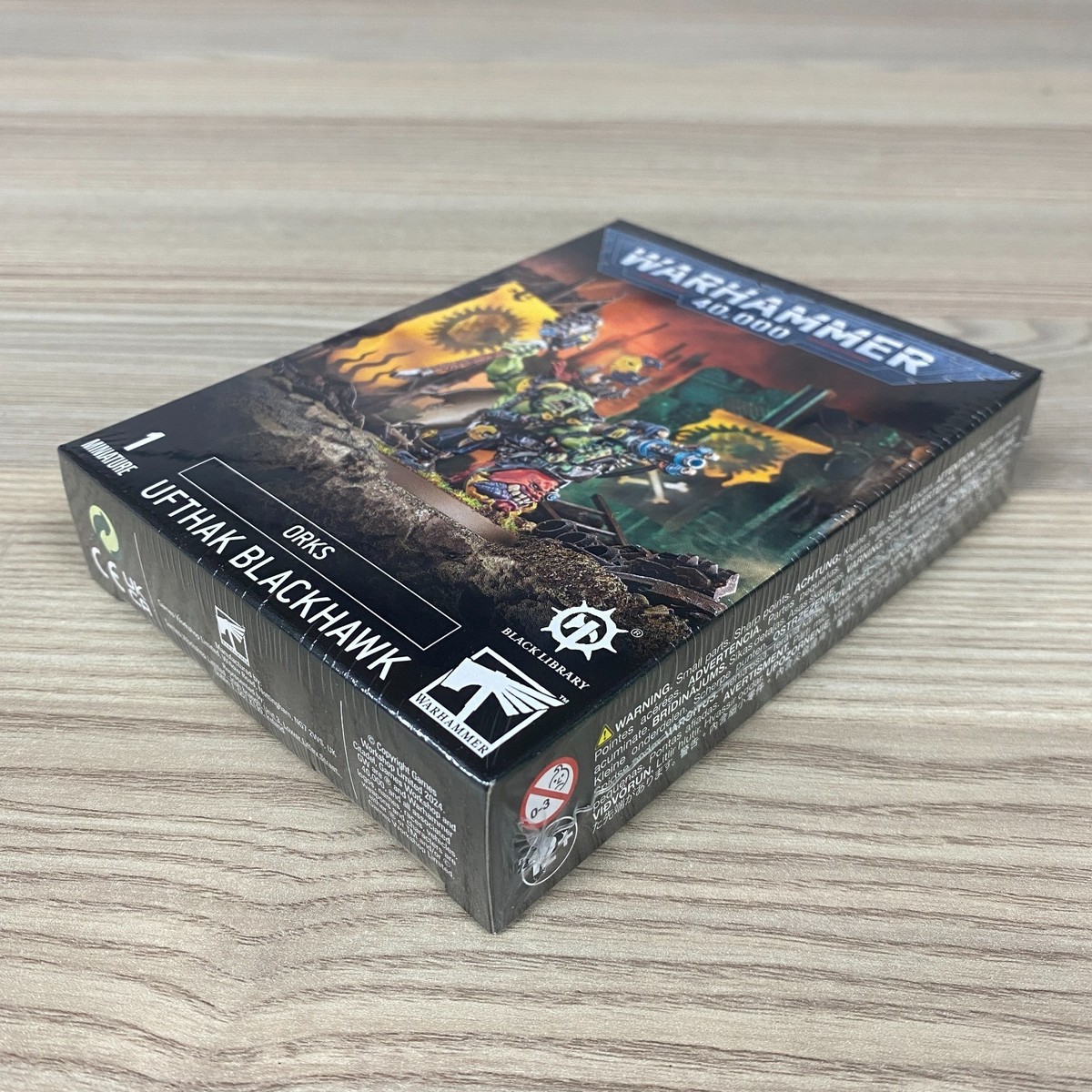 UFTHAK BLACKHAWK WARHAMMER 40,000 40K ORKS NEW SEALED BLACK