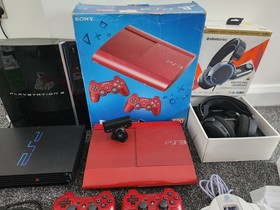 video game joblot ps2, ps3 red, dreamcast, dualsense resident evil sega saturn