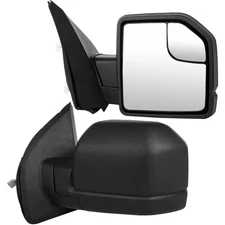 Left Right Tow Mirrors Power Turn Signal Tow MirrorsFor 2015-2020 Ford F-150