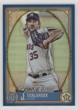 2021 Gypsy Queen Box Topper Chrome Indigo Refractor 59/150 Justin Verlander k4s