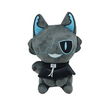 Peluche Cat Nightmare Sans 27 cm hecho a mano inspirado gato negro juguete de peluche