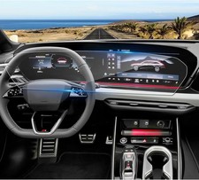 2025 2026 A5/A6/Q5/Q6 e-tron Screen Protector, for Audi 14.5In Navi 11.9In Dash