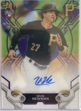 Kevin Newman 2019 Topps Purple High Tek Autographs /99. #HTA-KN. Pirates.