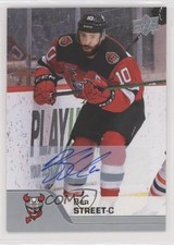 2020-21 Upper Deck AHL Auto Ben Street #28 Auto 00em