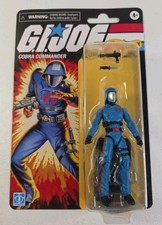 Hasbro GI Joe Retro Wave 3 Cobra Commander 3.75 inch Action Figure Brand New