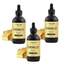 3bottles I Am Joy Ormus Gold Oil Monoatomic Rich in Minerals 120ml hot seal