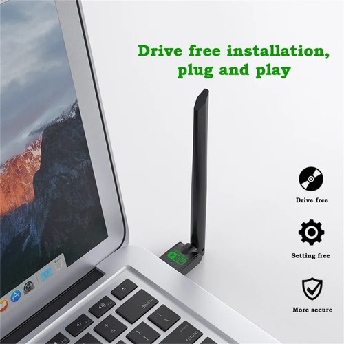 Adaptateur Wifi USB 150 Mbps Dongle de Lecteur Gratuit Prend en 7 8 10 An7234 - Photo 4/6