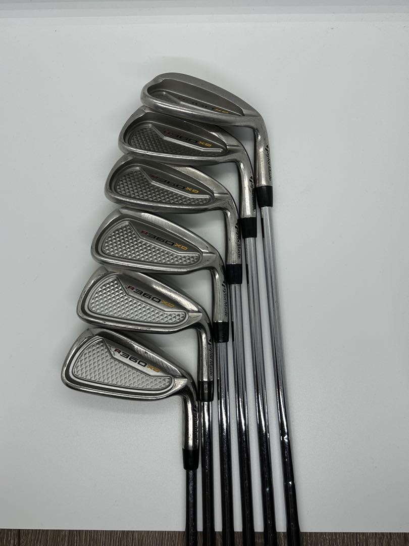 TaylorMade R360XD Iron Set 6pcs 5-9, SW Steel Flex R | eBay