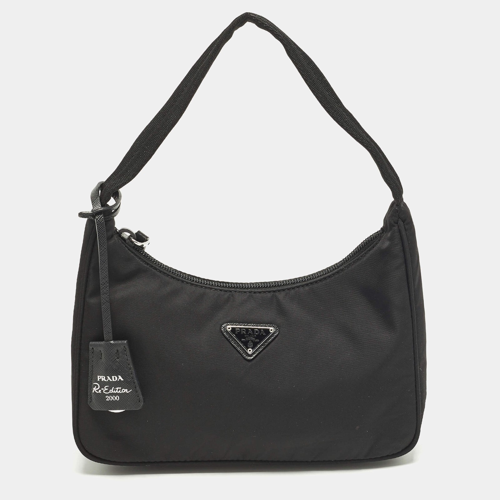 Prada ReEdition 2000 Black Nylon Shoulder Bag