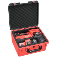 Compressor Waterproof Hard Case with Milwaukee M18 Inflator 2848-20, Pump Car...