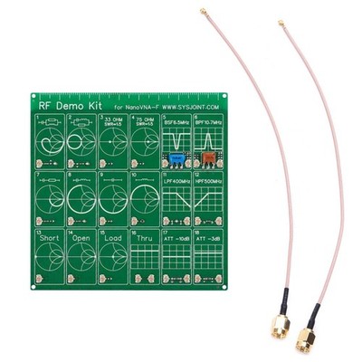 RF Radio Frequency Test PCB Board Filter Attenuator For Nano VNA-F Anaylzer