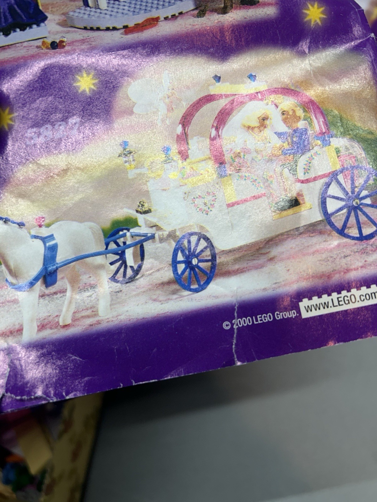 Vintage LEGO Belville 5827 Royal Coach - AS IS - With Original Box & Manuals thumbnail 5