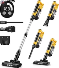 NEW Dewalt 20V 350W Cordless Vacuum Cleaner 35Kpa Brushless Stick 3-Mode 6-in-1