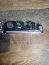 Qooltek Laser Level Tool with 8ft Tape Measure 3 Bubble Vials Cross Line + Extra