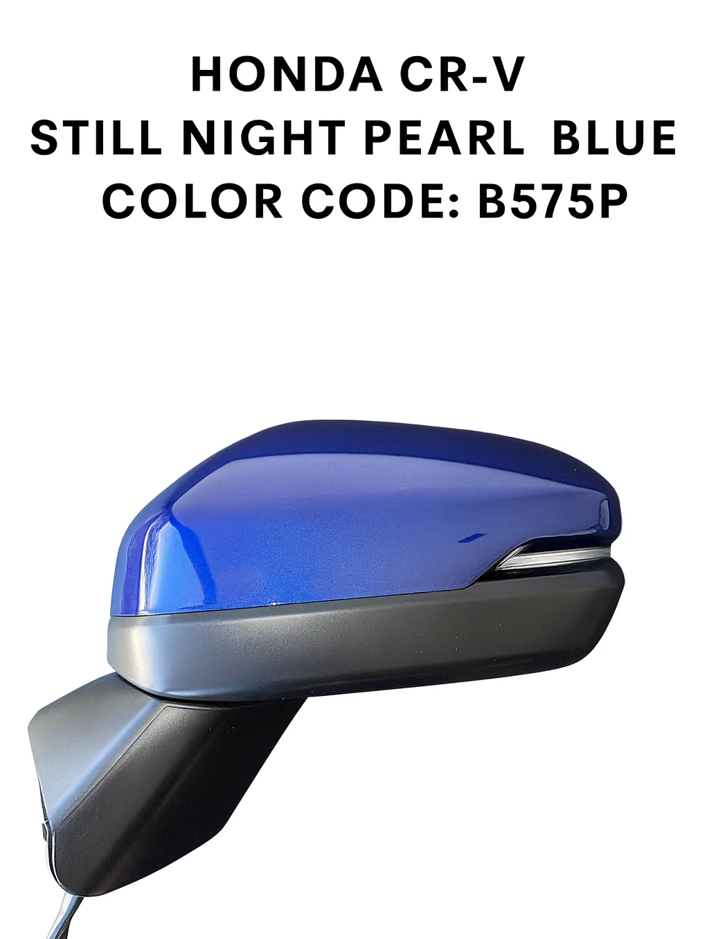 NEW NIGHT PEARL BLUE mirror fits 2023-25 Honda Driver Left CR-V EX, EX-L, Sport