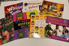 SEL Picture Books Classroom Social Learning Diversity Community Lot of 7 PB
