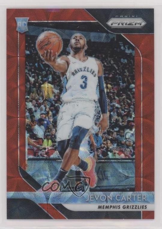 2018-19 Panini Prizm Choice Red Prizm /88 Jevon Carter #76 0s5s