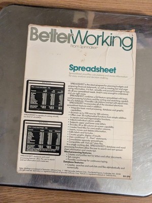 Better Working Spreadsheet for Commodore 64128