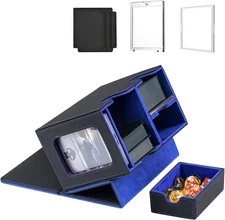 MTG Deck Box for Commander with Dice Tray,Designed for MTG Commander Card Deck B