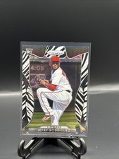 2019 Prizm Jefry Rodriguez Rookie Tier III Zebra Prizm #38/99