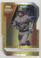 2021 Panini Elite Extra Edition Prime Numbers Gold Die-Cut 6/10 CJ Rodriguez 3h1