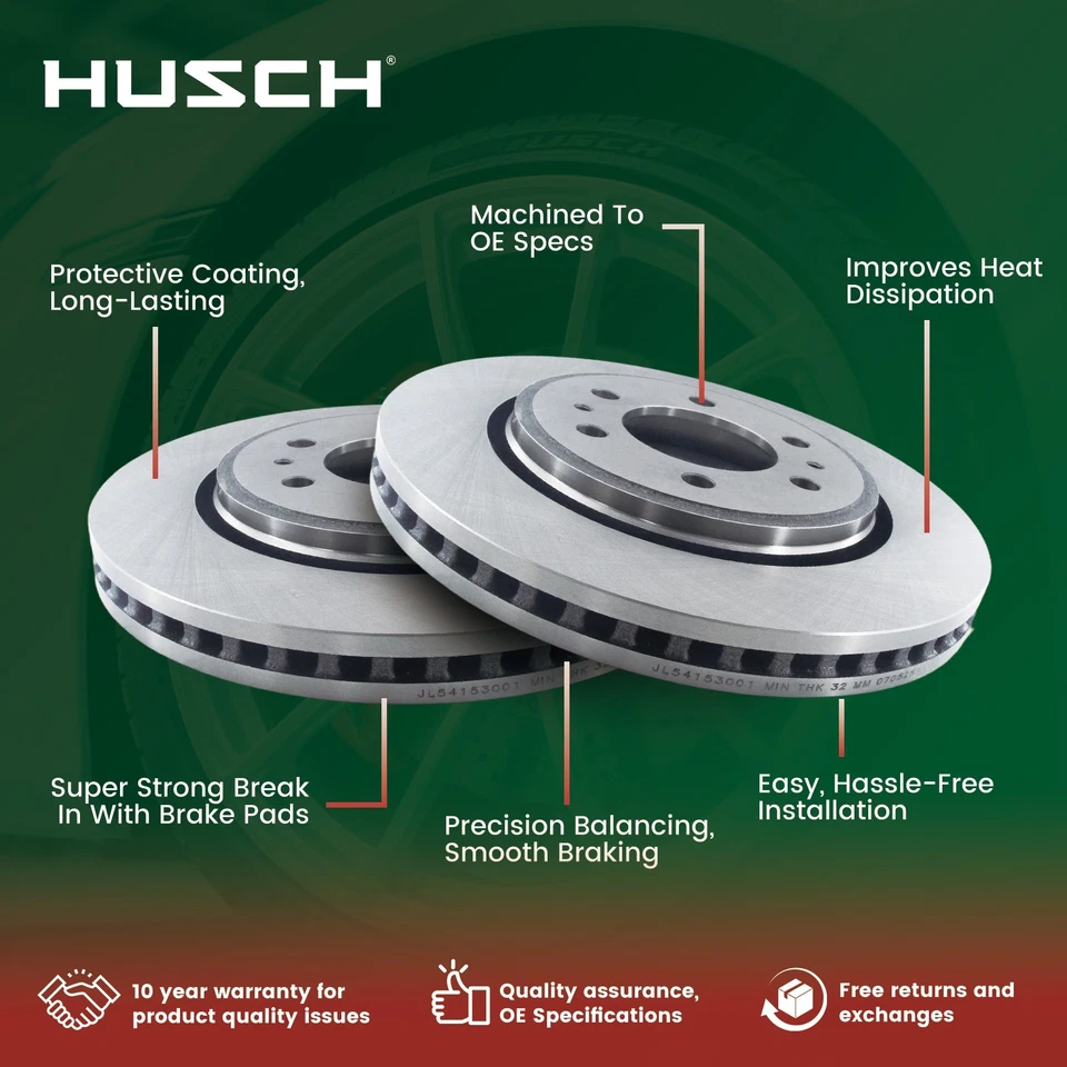 Front Brake Rotors for FORD POLICE INTERCEPTOR SEDAN 2013 - 2019 | FORD TAURUS Foto 3 de 4