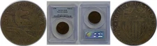 1786 New Jersey Copper   PCGS VF-30