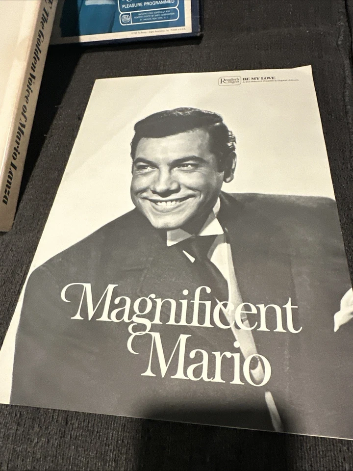 Be My Love The Golden Voice Of Mario Lanza Box Set. RCA Custom 1968 Inc. Insert￼ - Image 2 of 3
