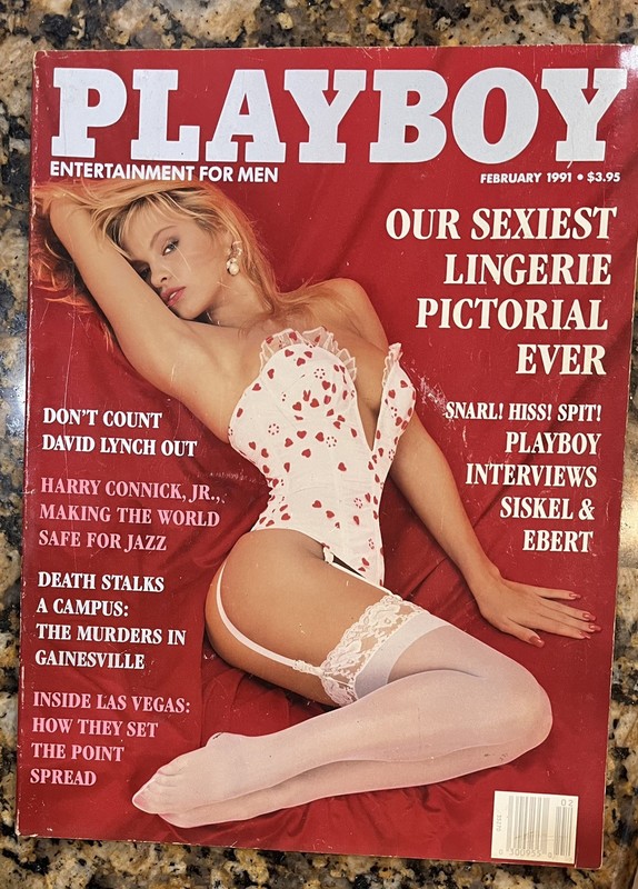 Playboy Magazine February 1991 Good Condition