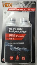 HDX FMS-4 SAMSUNG HAF-QIN/EXP ICE  WATER REPLACEMENT REFRIGERATOR FILTER 2 PACK