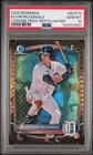 2025 BOWMAN CHROME PROSPECTS REPTILIAN REFRACTOR #BCP79 KEVIN MCGONIGLE PSA 10
