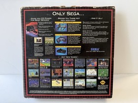Sega Genesis Console Fighting System Model 1 w/Box Controller & Cables Tested