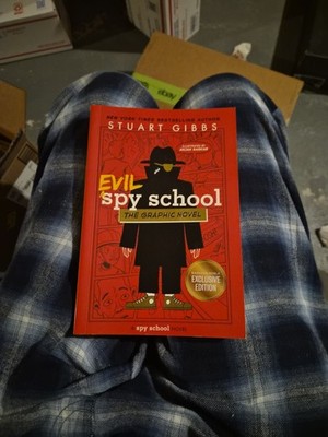 Evil Spy School the Graphic Novel by Stuart Gibbs (2024, Trade Paperback)