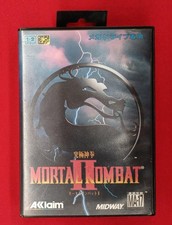 Acraim Japan Mega Drive Soft Mortal Kombat II Ultimate God Fist Used