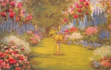 All in a Garden Fair Tucks 2358 Oilette Postcard (B359)