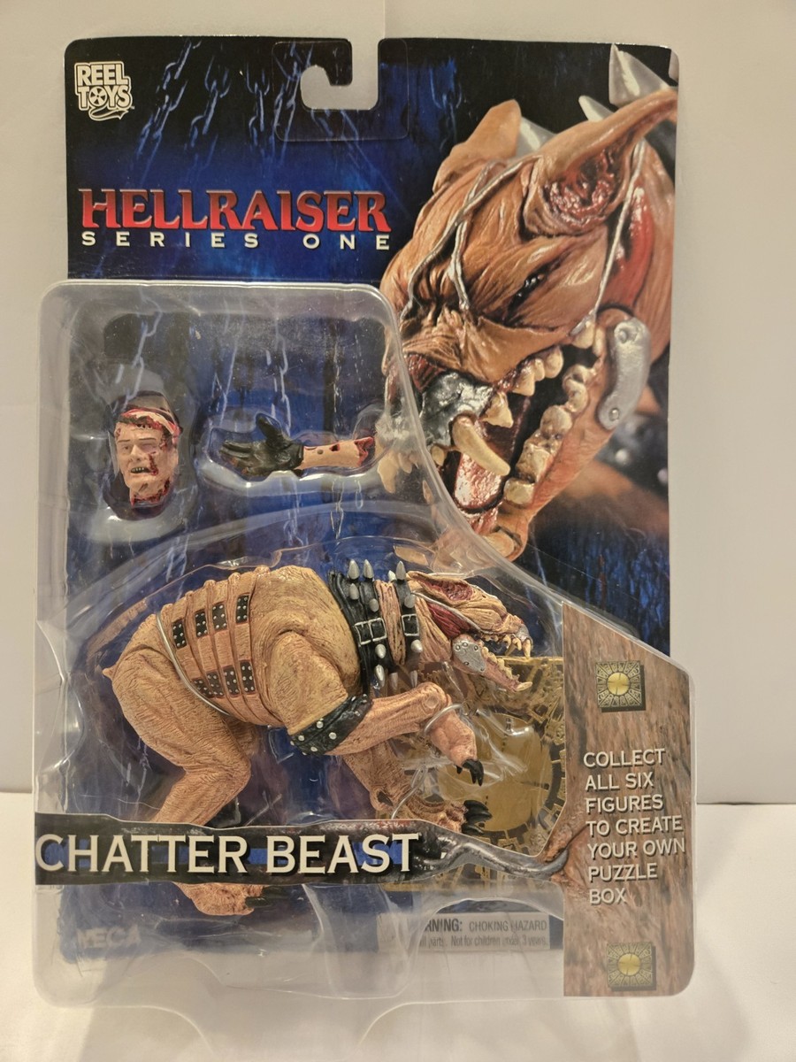 NECA SERISE ONE HELLRAISER CHATTER BEAS… NECA Hellraiser CHATTER BEAST Figure Series One 2003 Reel Toys NIP