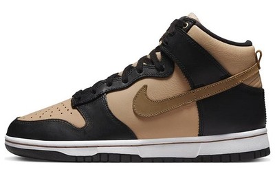 Nike Dunk High Lxx Black Flax Women's Women DX0346-001 New Authentic